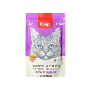 پوچ گربه ونپی مدل مرغ و سبزیجات