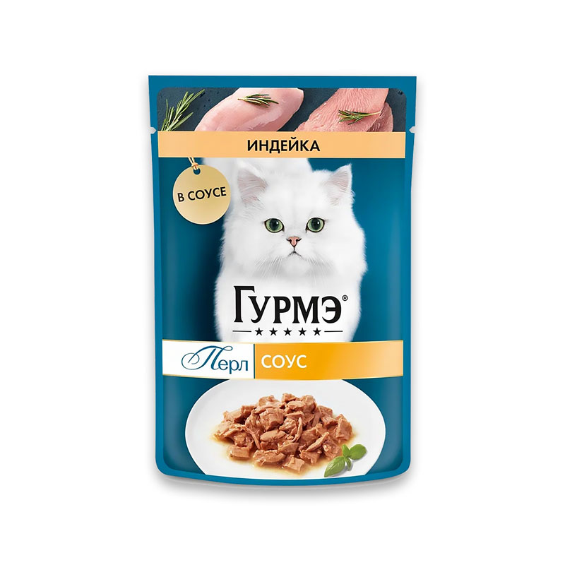 پوچ گربه گورمت طعم بوقلمون