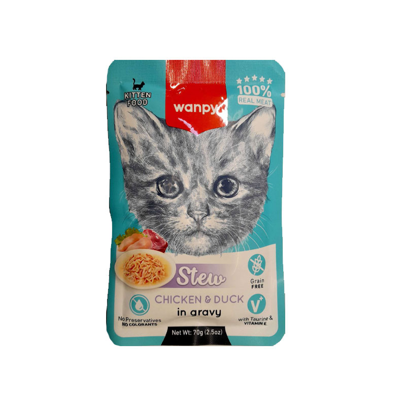 پوچ کیتن خورشتی ونپی طعم مرغ و اردک